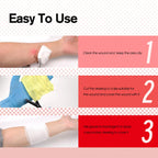 POLYNEW Xeroform Petrolatum Dressing 5x9, 25 PCS Non-Adherent Gauze for Low Exudating Wounds, Fine Mesh Gauze Pads for Burns, Ab
