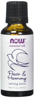Now Foods Peace & Harmony Oil Blend 1 Fl Oz (Pack of 2)