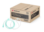 Dealmed Adult Standard Nasal Cannula - Straight with 7 ft (2.1m), Soft Green, Cannula Nasal Tubing for Oxygen, Highly Visible, K