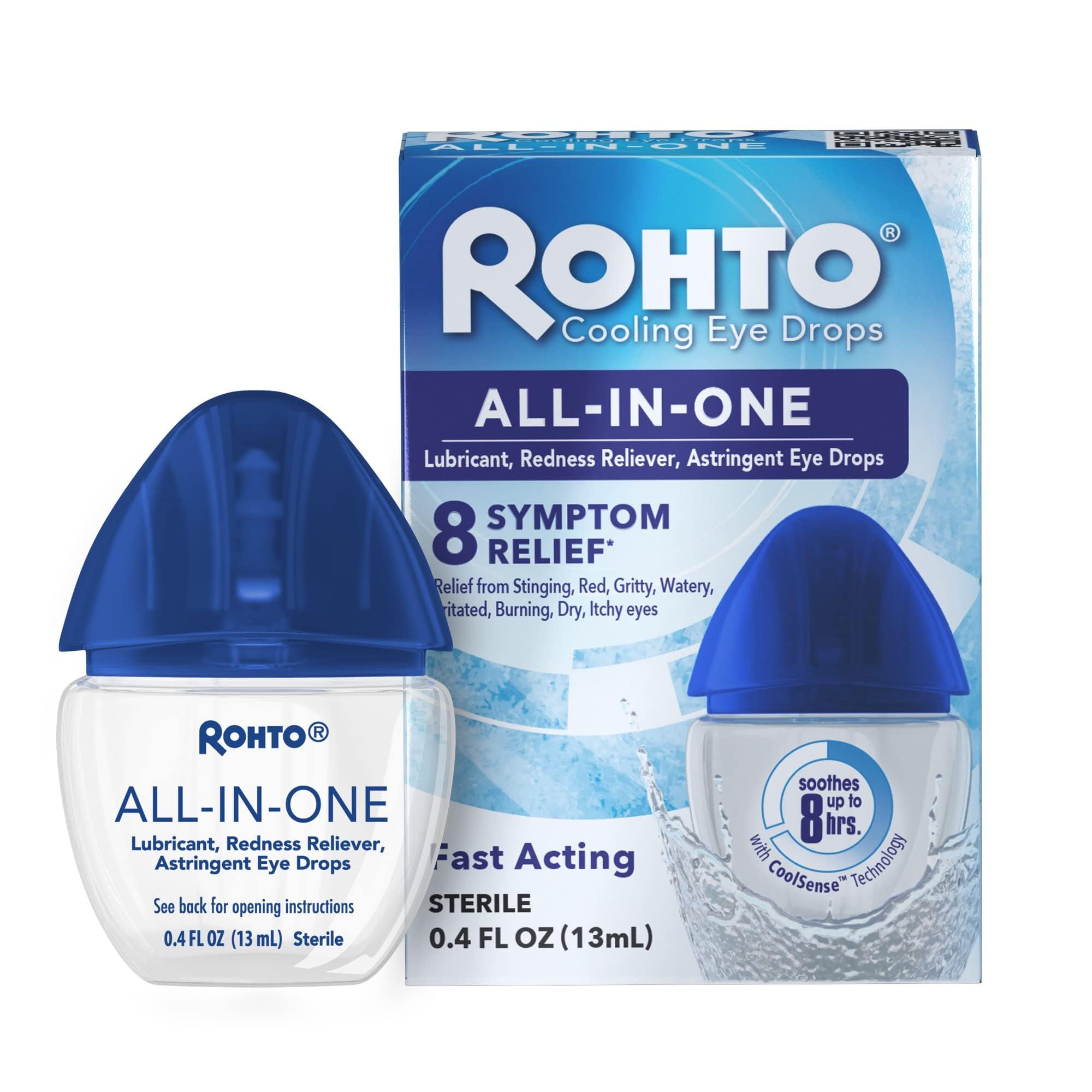 Rohto Eye Drops Cooling Relief 0.4 oz