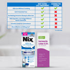 Nix Ultra Lice Treatment Hair Solution & Lice Comb, Kills Superlice & Eggs, 3.4 Fl Oz