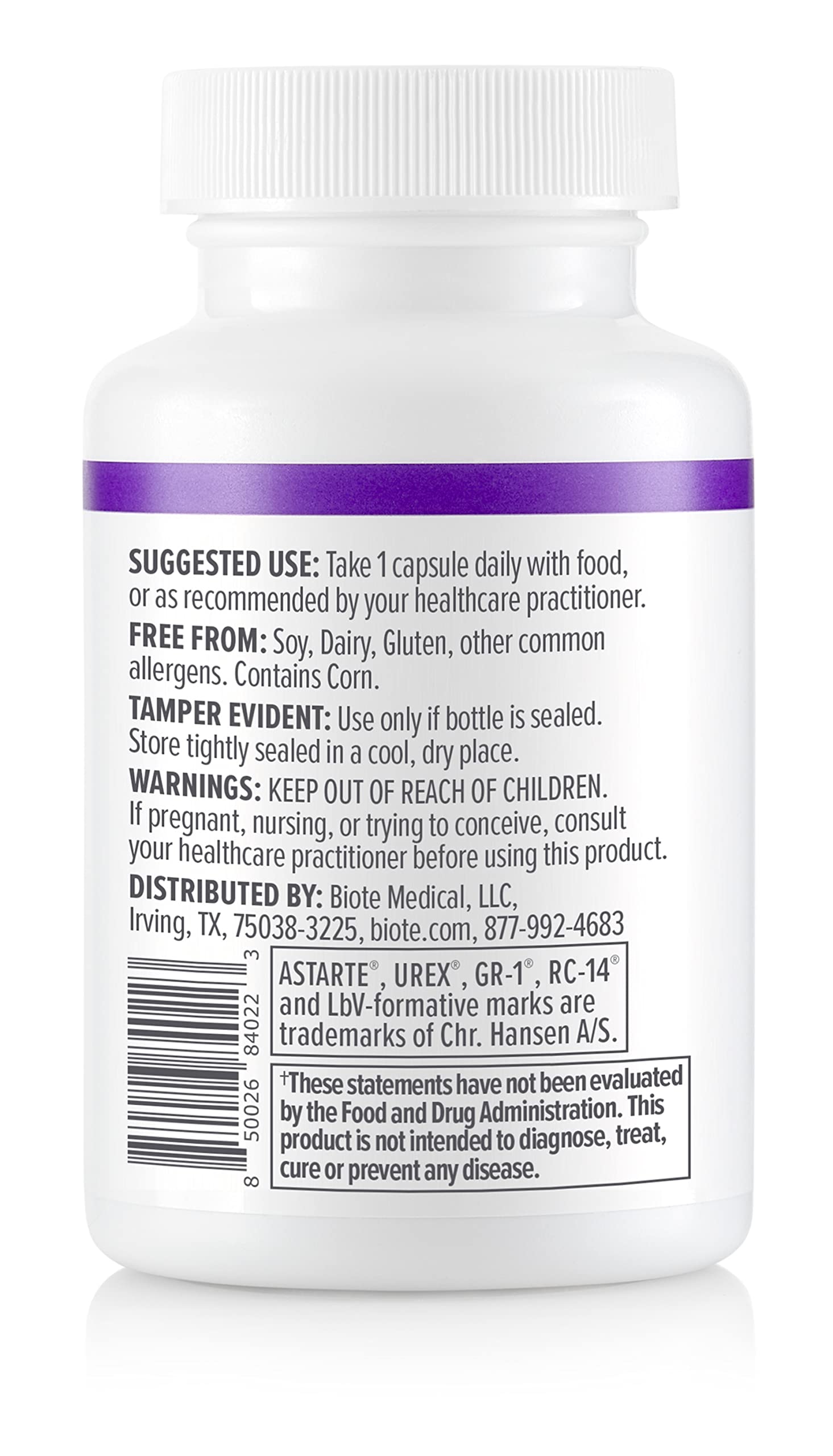 bioTE Nutraceuticals - vH Balance - Vaginal Health + Microbiome Support