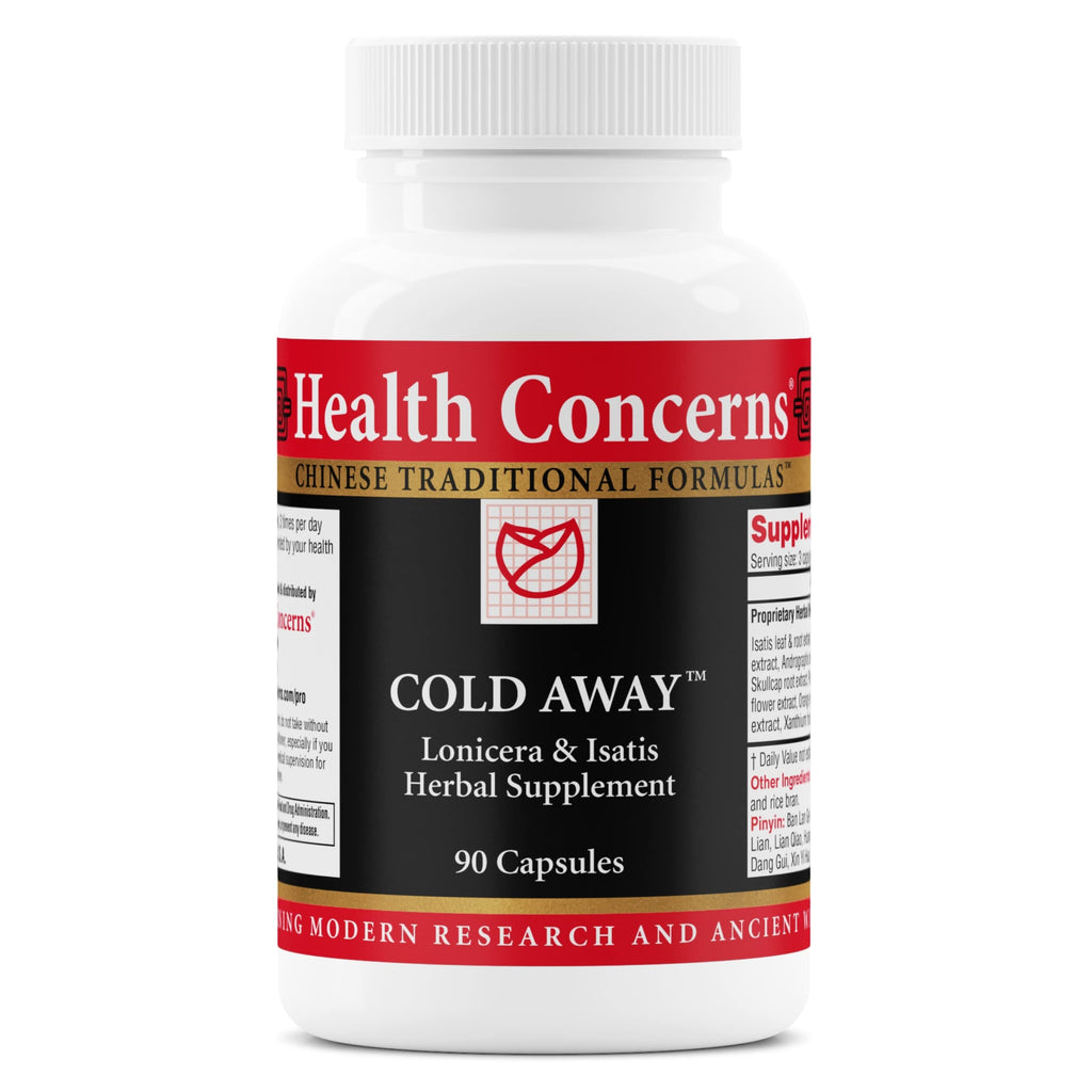 Health Concerns Cold Away - Immune Support & Defense - Vitamin Supplement for Cold & Flu Relief - Immunity System Booster - Lico