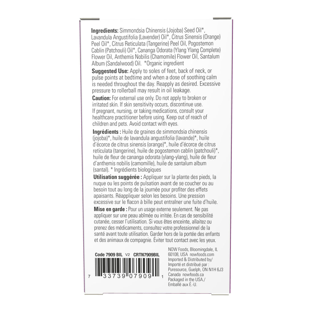 NOW Essential Oils, Take A Zen Ten Roll On, Non-GMO Project Verified, Relaxing Blend, Steam Distilled, Topical Aromatherapy, 10-