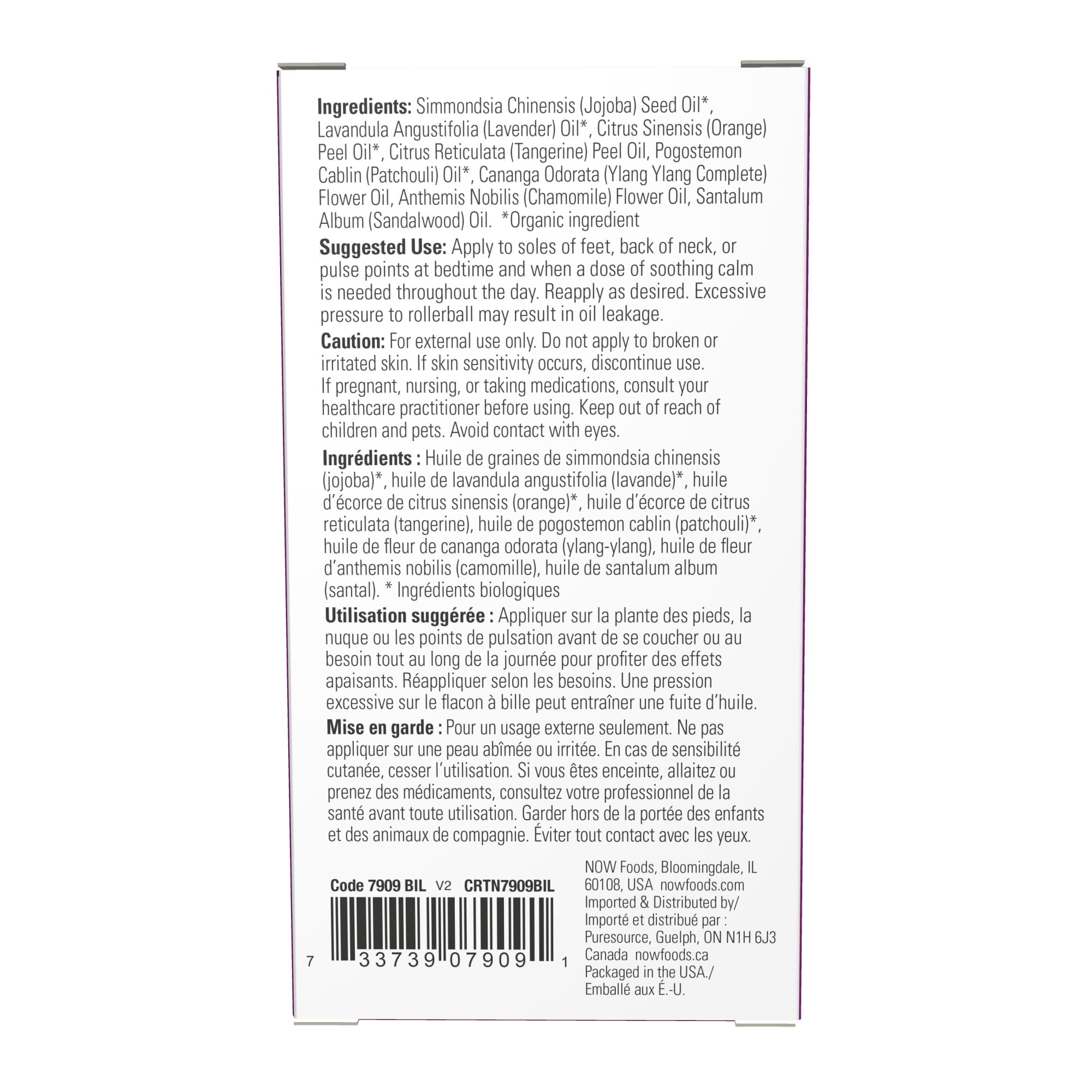 NOW Essential Oils, Take A Zen Ten Roll On, Non-GMO Project Verified, Relaxing Blend, Steam Distilled, Topical Aromatherapy, 10-