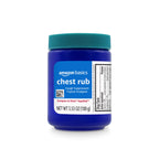 Amazon Basics Chest Rub Cough Suppressant and Topical Analgesic Ointment, 3.53 Ounce