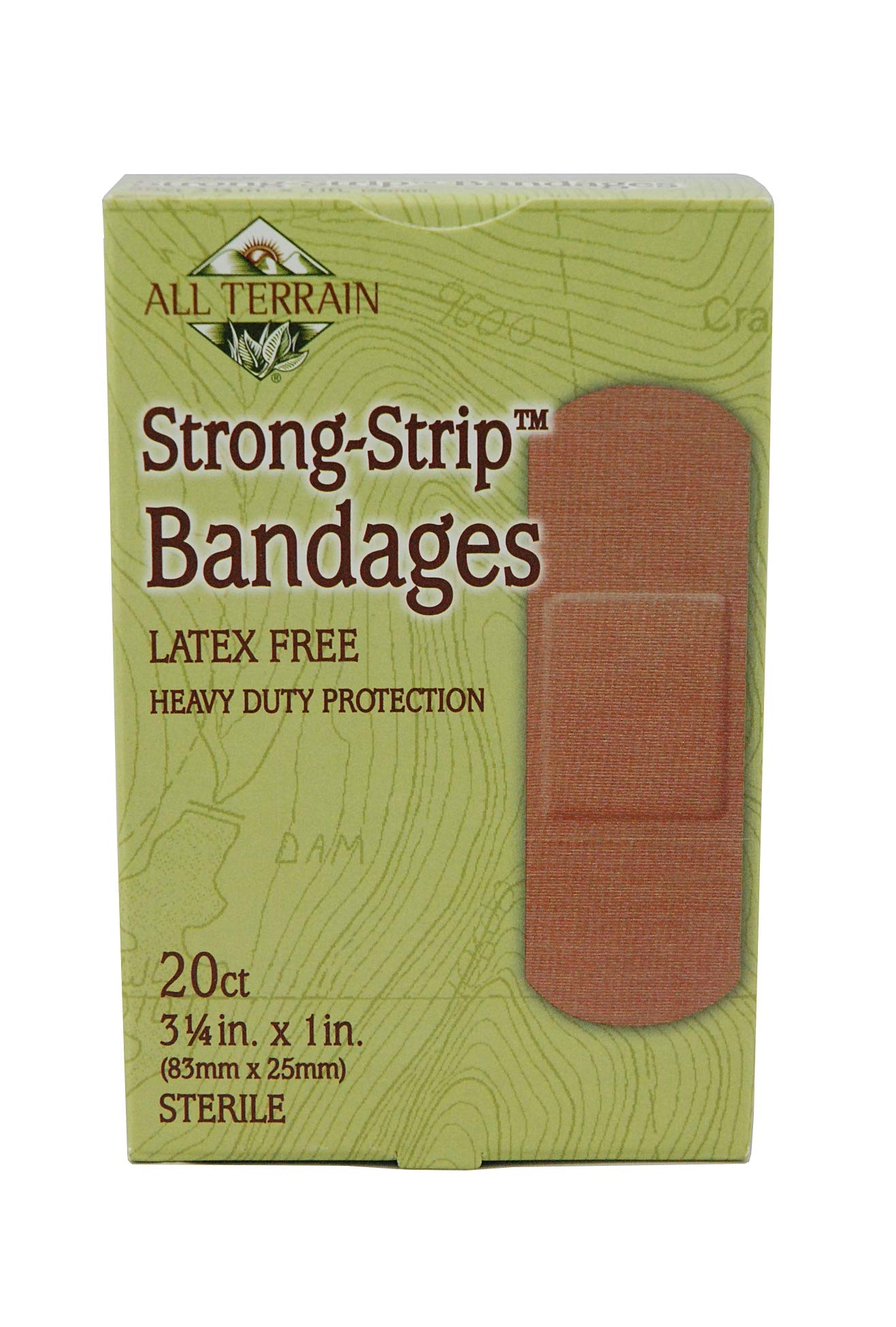ALL TERRAIN BANDAGE,STRONG STRIP, 20 CT