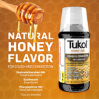 TUKOL Adult X-Pecto Miel Honey Cold Syrup, 4 Ounce