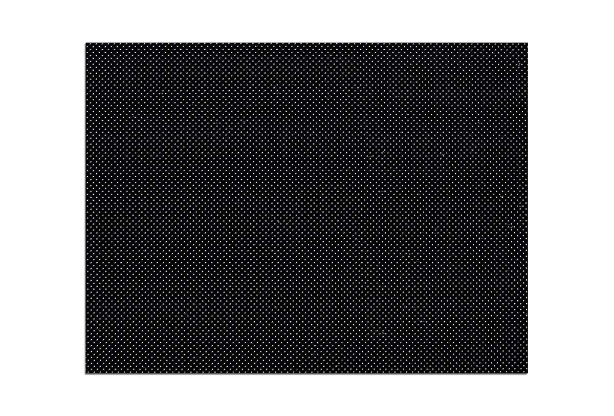 Colors Ns, 18'' X 24'' X 1/12'', Micro Perforated 13%, Dominant Black