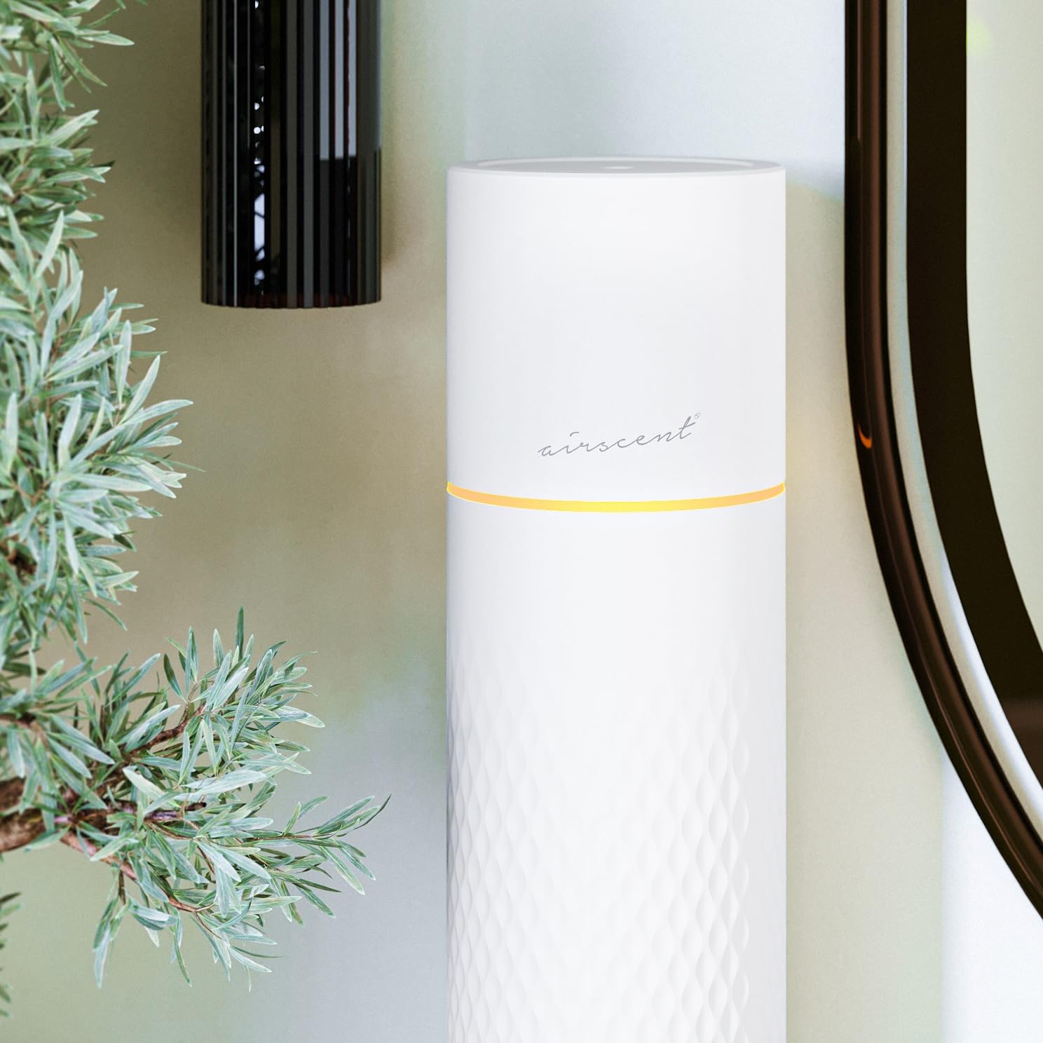 The AirScent Waterless Diffuser - Cold Air Scent Diffuser Oil Machine for Homes, Offices, Hotels and Spas - Fragrance Oil Aromat