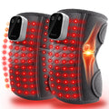 Knee Massager with Heat and Red Light Therapy, Cordless Heated Knee Brace