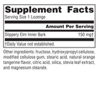 PLANETARY HERBALS Slippery Elm Lozenges, Tangerine, 200 Count