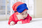 NMM Global 100% Natural Silk Sleep Eye Mask Kids, Cute Night Sleeping Mask with Adjustable Elastic Strap for Newborn (Baby Blue
