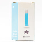 Pip 30 Lancets | All-in-One 30G-1.0mm Safety Lancets | Ultra-Sensitive Fingerstick for Blood Sugar & Ketone Monitors