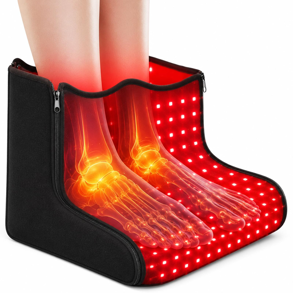 Red Light Therapy for Feet, 660nm Red & 850nm NearInfrared Light Therapy