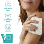 Not Just A Patch Skin Glu Skin Prep Wipes (40 Pack) - Hypoallergenic Latex-Free Pre-CGM Skin Barrier Wipes for Blood Sugar Monit