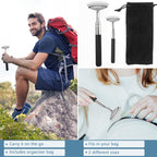 Svjetiq Oversized Extendable Back Scratcher for Men Women Adults, 2 Pack Different-Sizes Telescoping Back Massager, Men Gadgets