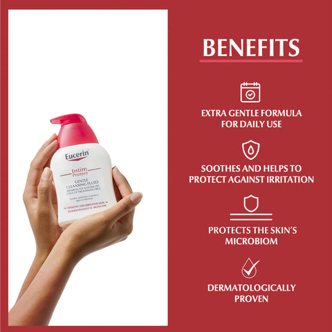 Eucerin Intim-Protect Gentle Cleansing Fluid 250ml