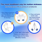 SZSTYYP Motion Sickness Bands for Kids, Travel Sickness Relief Wristbands, Anti-Nausea Wristbands for Morning Sickness