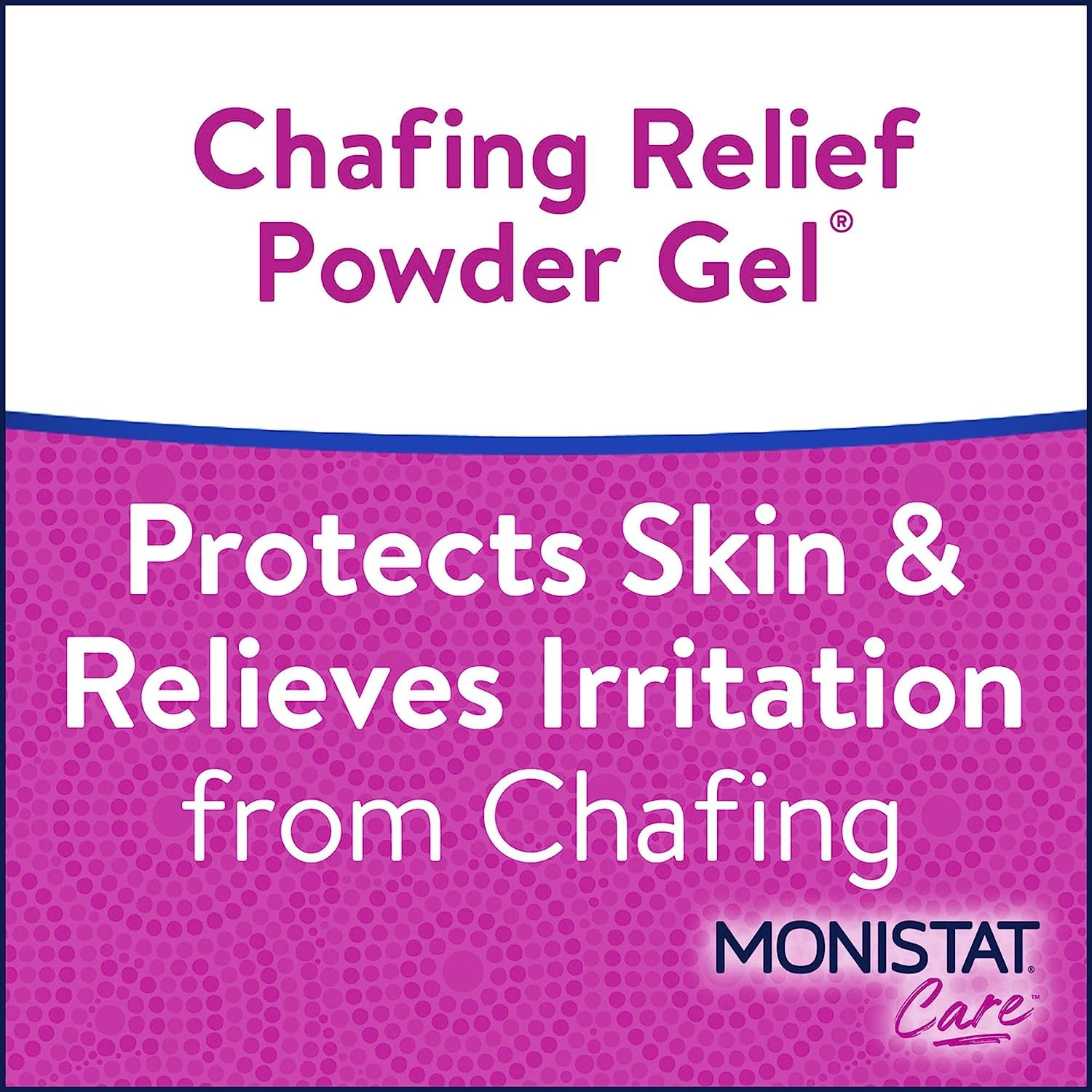 MONISTAT Chafing Relief Powder Gel 1.5 oz (Pack of 6)