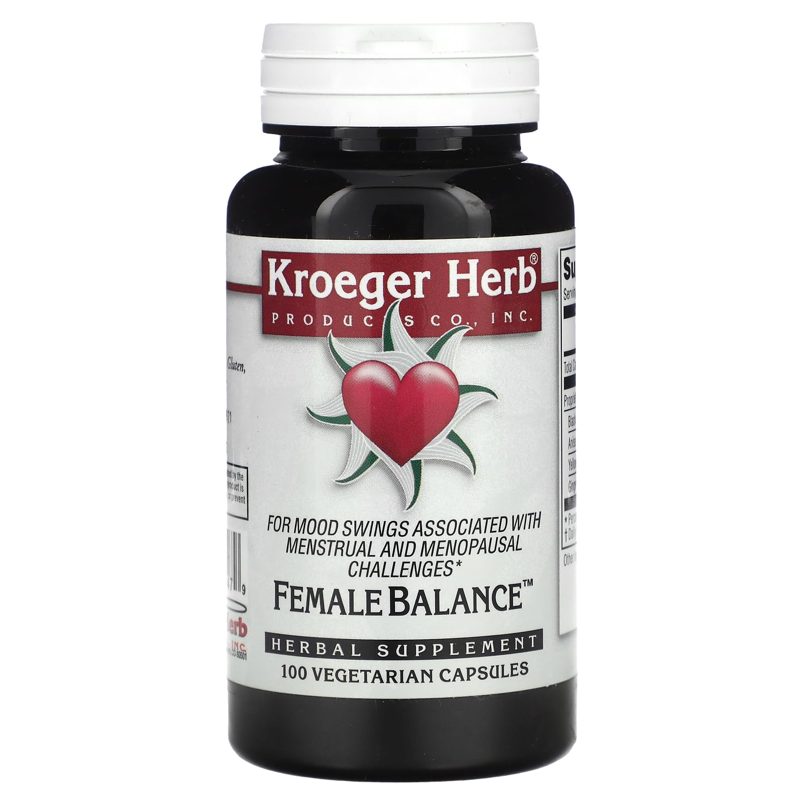 Kroeger Herb Female Balance - 100 Capsules