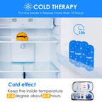 YOUSHARES Diabetes Ice Packs for Insulin Cooler Travel Case - Mini Ice Packs Suitable for Most Insulated Medication Travel Bag,