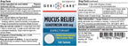Mucus Relief Tablets by Geri-Care | Expectorant For Chest Congestion Relief | Guaifenesin 400mg | 100 Count Bottle | 2-Pack (Tot