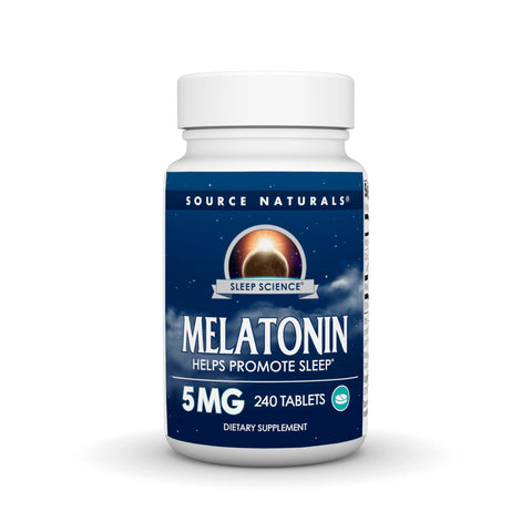 Source Naturals Melatonin 5 mg - 240 Tablets