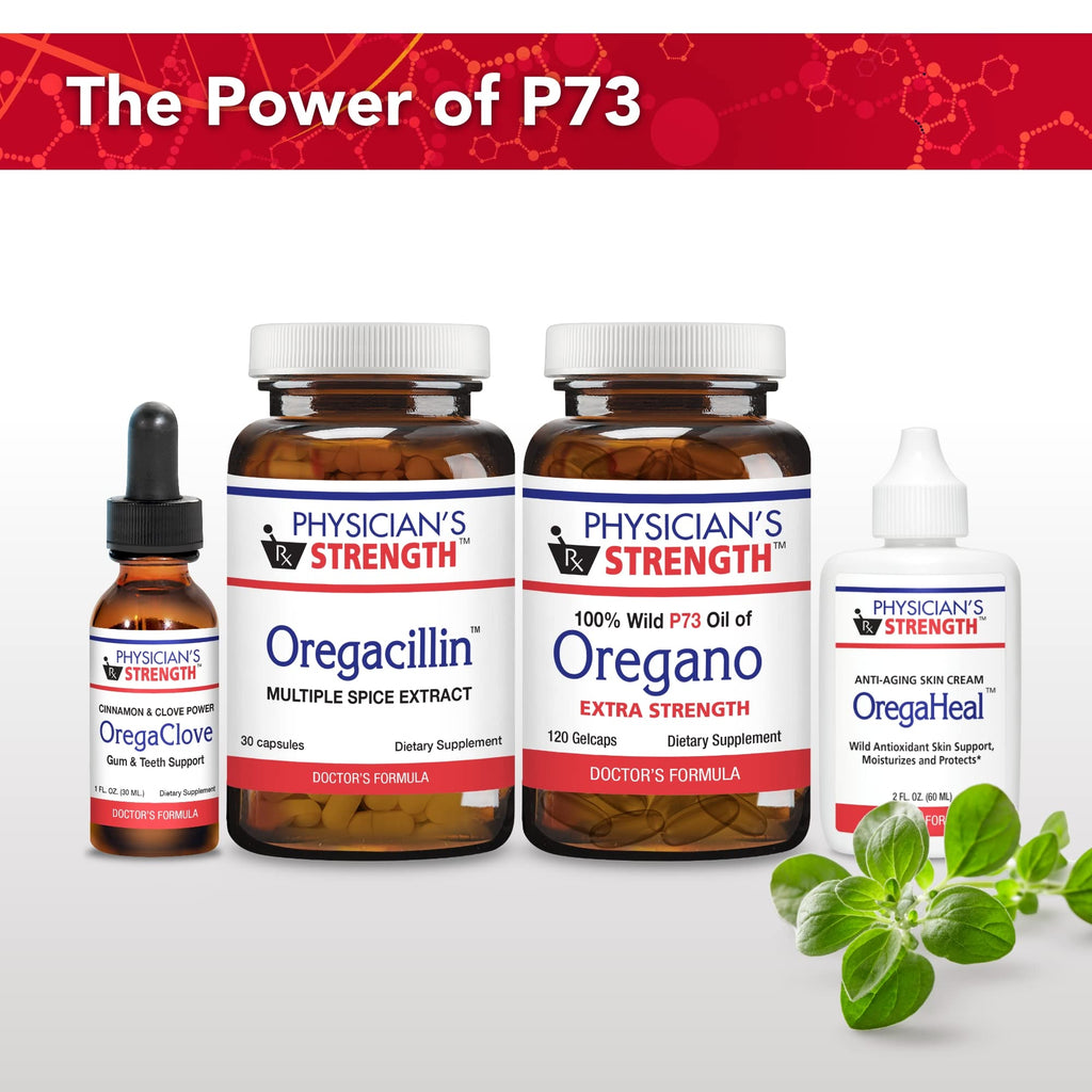 Physicians Strength SinuPower - 2 fl oz - Supports Healthy Nasal Membranes & Sinuses - Made with Wild Oregano Oil - Nonaddictiv