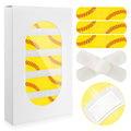 120 Pcs Softball First Aid Waterproof Bandages for Kids Adults, Fabric Adhesive Finger Bandages Travel Bandaids for Family, Fun 