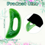 Gua Sha Massage Tool with Handle Resin Massage Tools Lymphatic Drainage Massager Body Shaping Gua Sha Tools for Full Body Men Wo