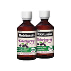 Robitussin Maximum Strength Elderberry Cough Plus Chest Congestion DM, Cough Suppressant for Adults, Providing Non Drowsy Liquid