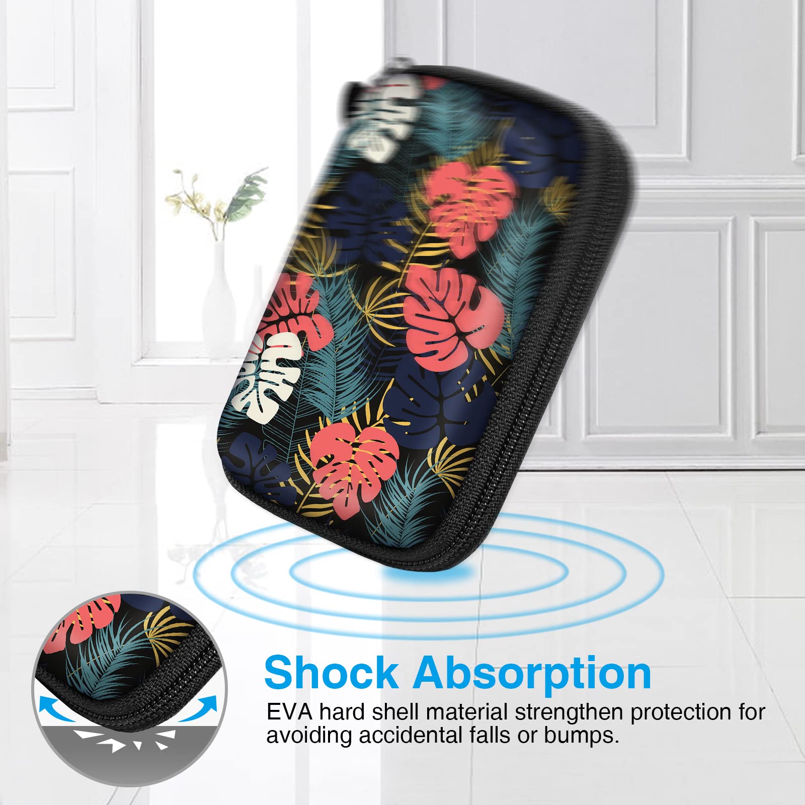 MEDMAX Hard Shell Protective Case for Freestyle Libre 3 2 / Libre Reader, Lightweight Shockproof Diabetic Storage Carrying Case