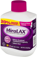 MiraLAX Powder Laxative, 34 Doses, 20.4 Ounce