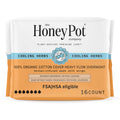 The Honey Pot Company - Herbal Sanitary Pads for Women - Heavy Flow Overnight w/Wings - Infused w/Essential Oils for Cooling Eff