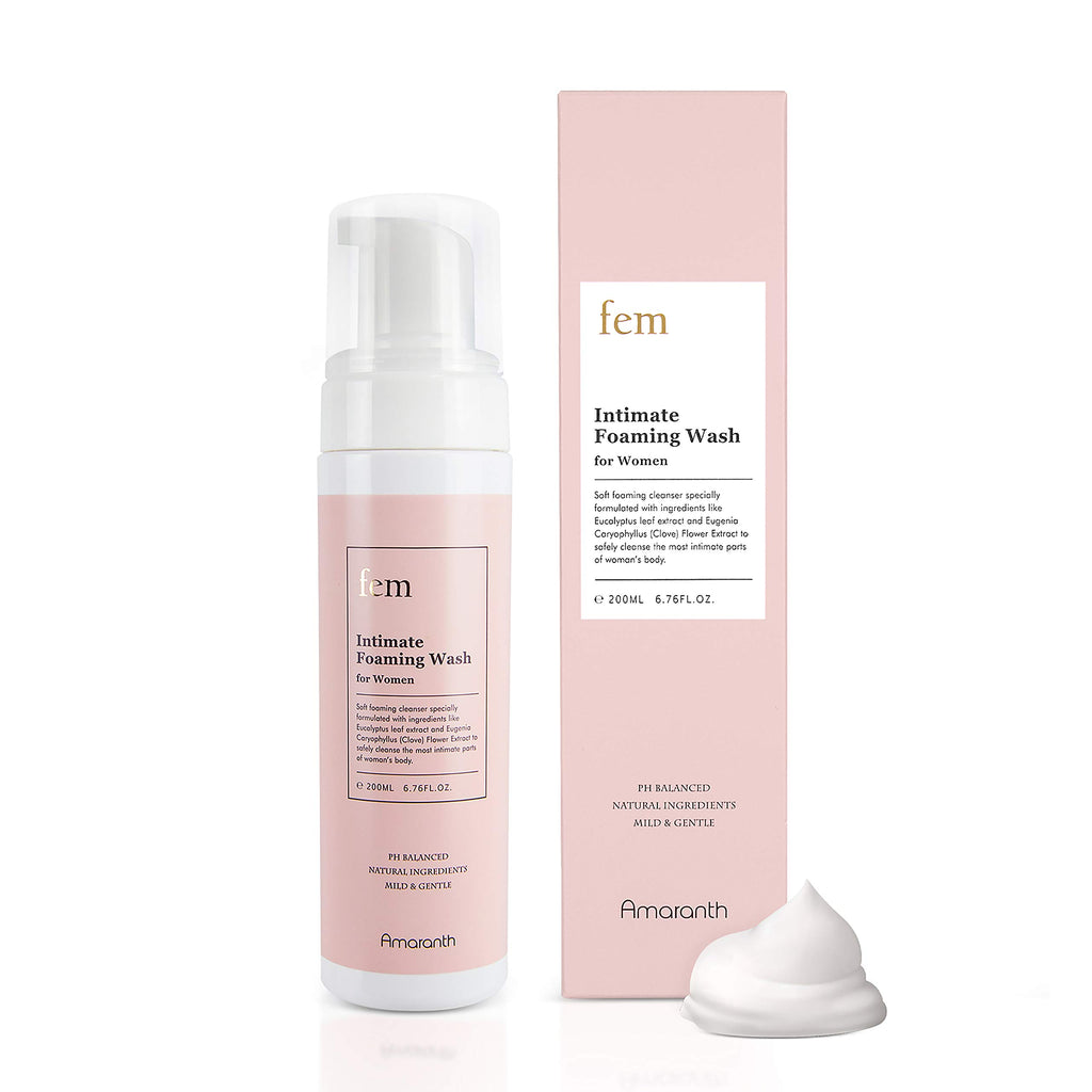 fem pH Balance Intimate Wash for Women, Feminine Wash for Sensitive Skin, Gentle Cleanser for Daily Use, Helps Eliminate Irritat