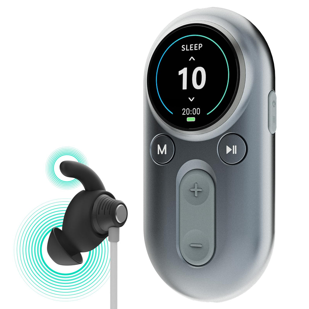 Zenowell Luna for Better Sleep, Patented Relaxation Technology Device with Earpiece, Stress, Anxiety Relief, Improve Digestion, 