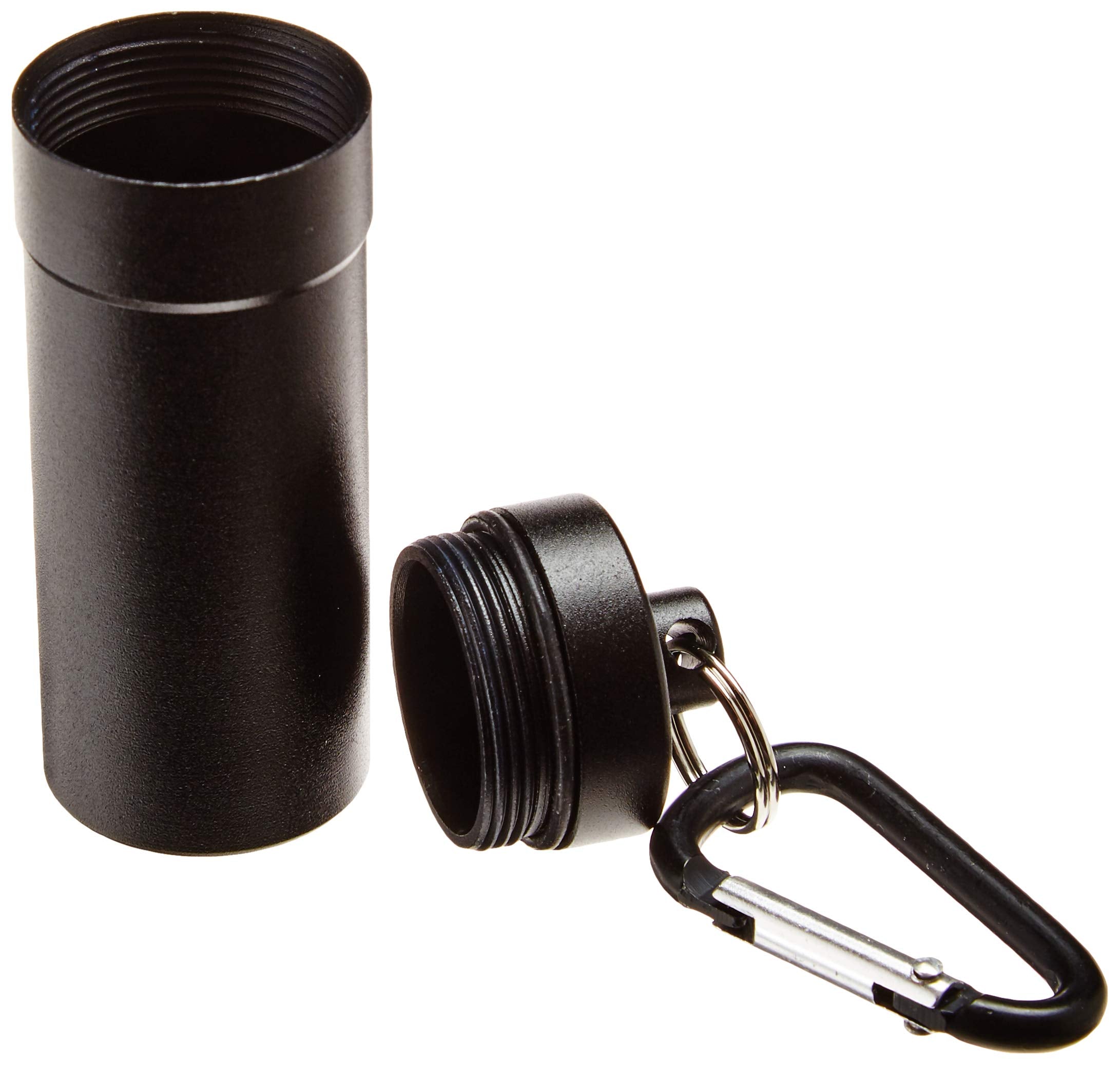 Deke Home - Keychain Pill Holder, Aluminium Small Pill Case, Waterproof Pill Bottle Organizer, Portable Mini Travel Container fo