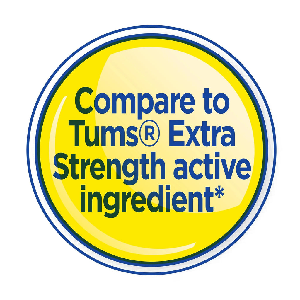 Antacid Chewable Tablets, 750 mg, Wintergreen Flavor, Calcium Enriched, Peppermint, 96 Ct (Pack of 03) Total 288ct