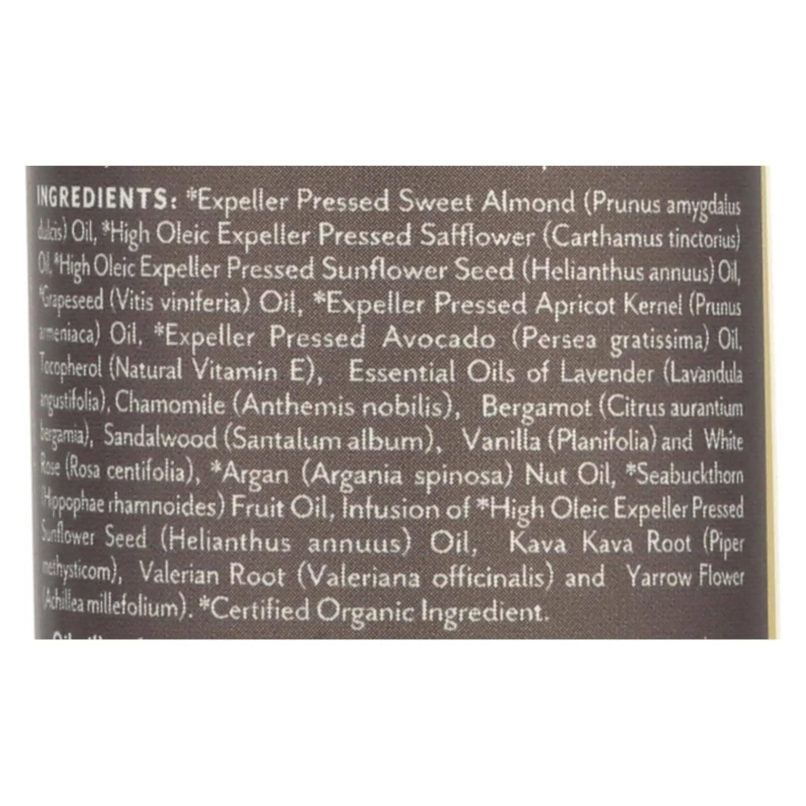 SOOTHING TOUCH Organic Tuscan Bath Body Massage Oil, 4 FZ