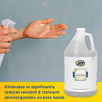 Zep Alcohol Hand Sanitizer Spray Refill - 1 Gallon (Case of 4) 90024-70% Ethanol-Based, Non-Foaming for Dispensers, Manufactured