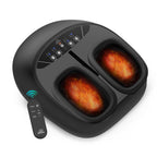 Snailax Shiatsu Foot Massager with Heat, Feet Massage for Plantar Fasciitis Neuropathy, Remote Control, Up to Size 13, Gifts for
