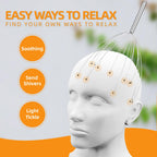 YEZY Head Massager 20 Fingers Head Scratcher Scalp Massager, Back Scratcher, Stocking Stuffers for Scalp Massage Back Massage (S