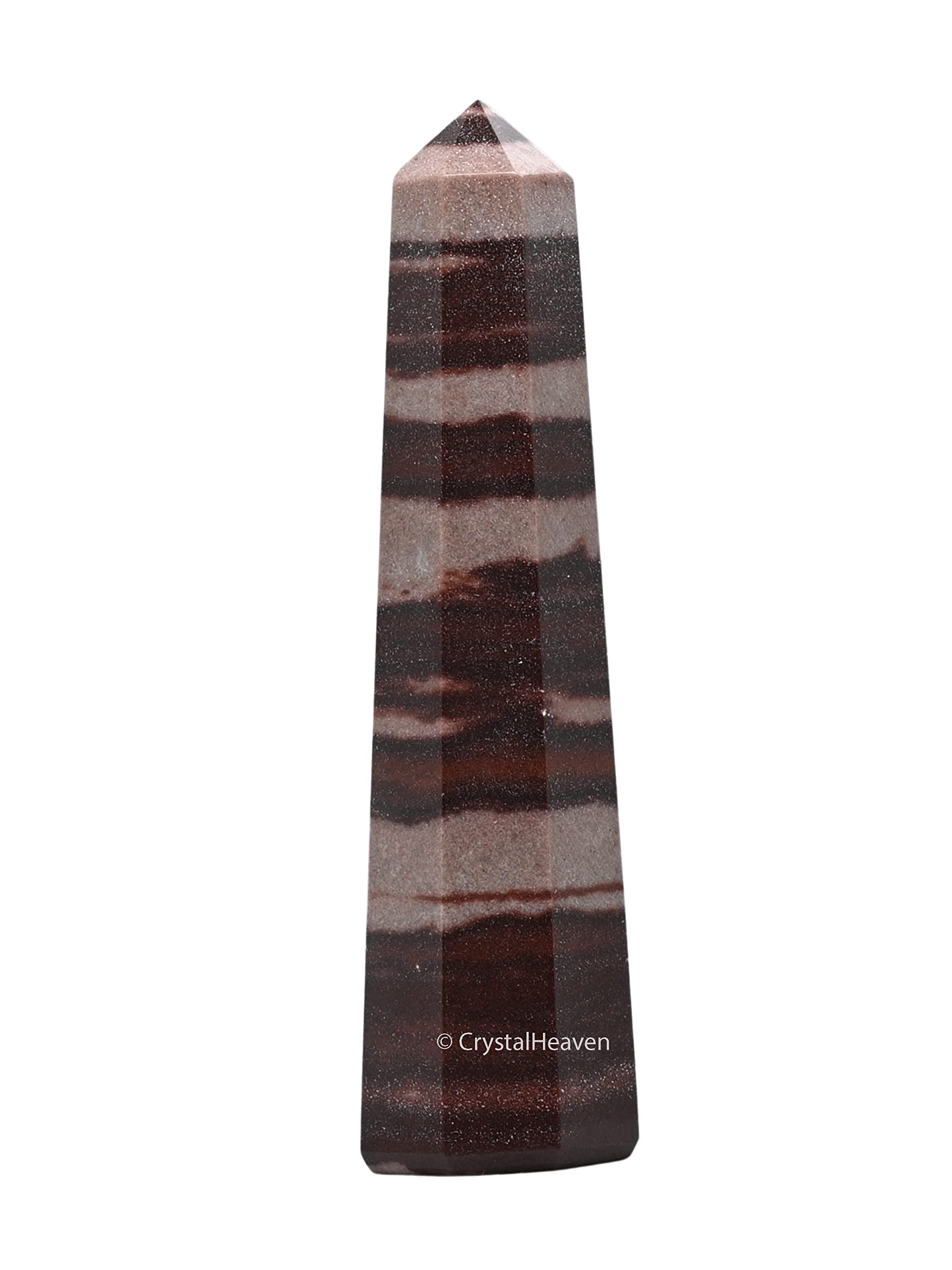 Certified Narmada Shiva Lingam Crystal Tower Obelisk Point for Chakra, Healing and Balancing  AAA Grade Original Certified Gems