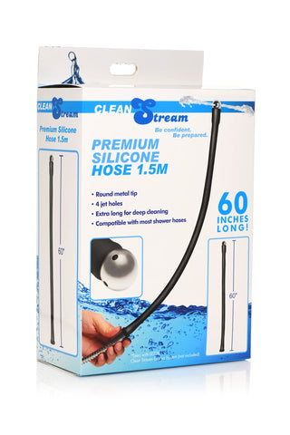 Cleanstream Shower Enema System, Easy Installation, Compatible with Most Showers, Maintains Shower Functionality, Stainless Stee