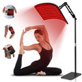 Red Light Therapy for Body and Face, 2 in 1 Removable Red Light Panel Red Infrared Light Therapy Lamp with Stand 660nm & 850nm R