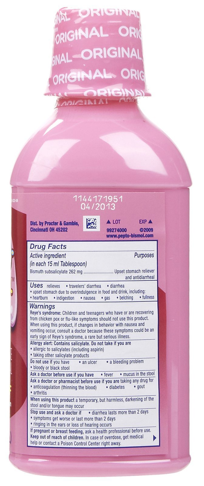 Pepto-Bismol Original Liquid-16oz