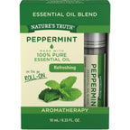 Natures Truth Essential Oil Roll-On Blend, Peppermint, 0.33 Fluid Ounce