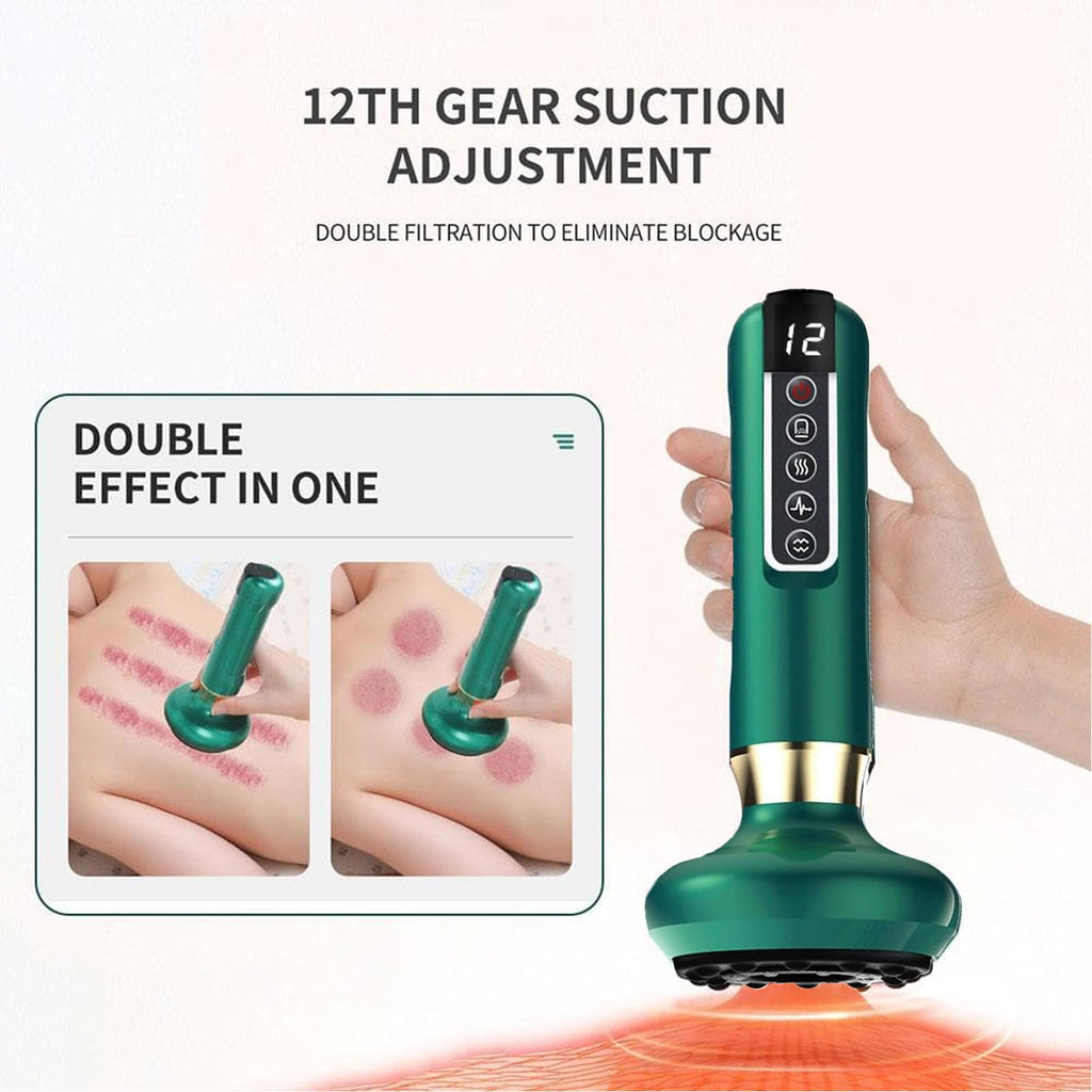Glowfit Cellulite Massager, Rechargeable & Cordless Anti-CeIIulite Massage Tool for Body Sculpting Abdomen, Waist, HIPS, Arms &