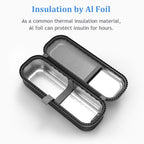 SHBC Upgraded Cold Effect PCM Insulin Pen Carrying Case Portable Medical Cooler Bag for Diabetes Convenient to Changing Needles